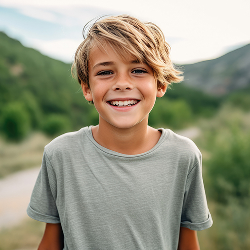 Young boy at Greece Orthodontics & Pediatric Dentistry